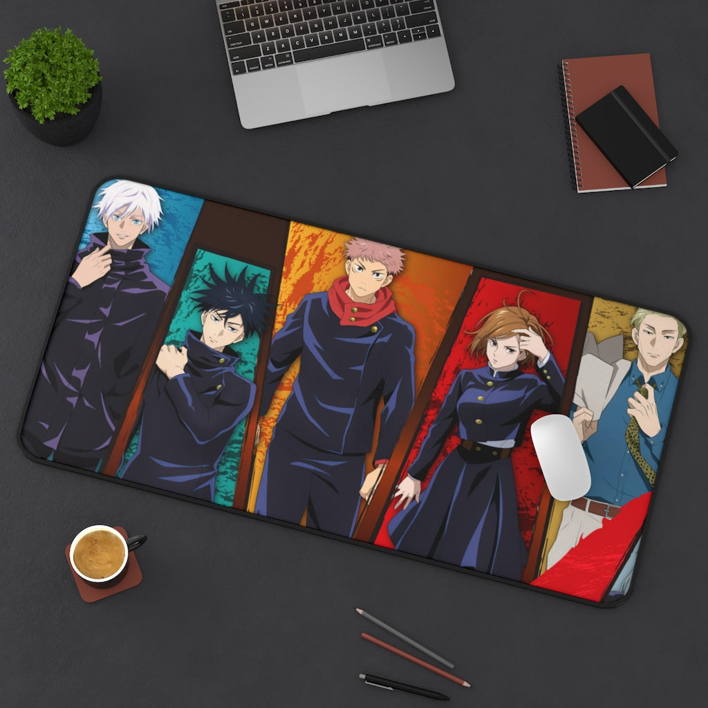 Jujutsu Kaisen Large Mouse pad / Desk mat - Legendary Characters - The Mouse Pads Ninja 31" × 15.5" Home Decor