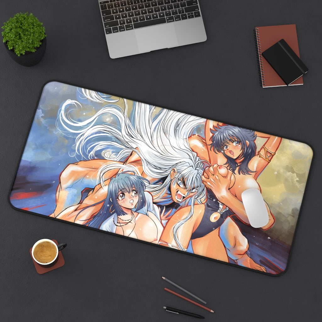 Bastard Dark Schneider Kai Harn And Sheila Tel Metallicana Nude Boobs Desk Mat - Ecchi Mousepad - Adult Playmat