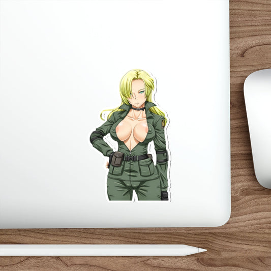 Metal Gear Solid Nice Boobs Sniper Wolf Waterproof Sticker - Ecchi Vinyl Decal