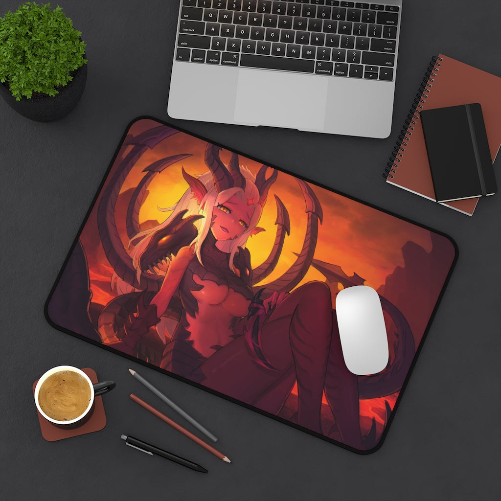 Warhammer 40k Sexy Ember the Khornette Gaming Desk Mat - Anime Mousepad - Sexy Girl Playmat