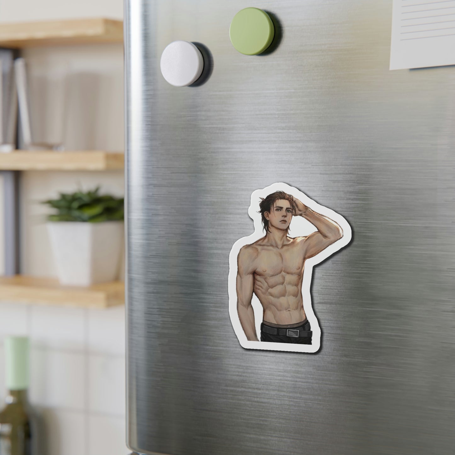 Attack on Titan Magnet - Sexy Eren Magnet