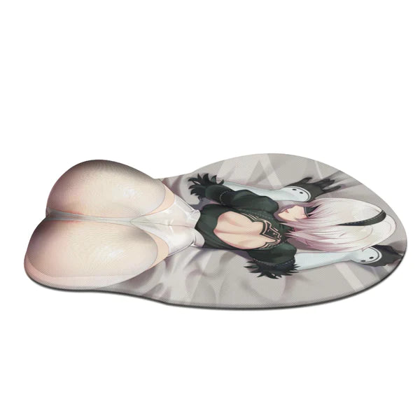 3D Butt Mousepad - 2B Nier Automata Thick Ass Mouse Pad