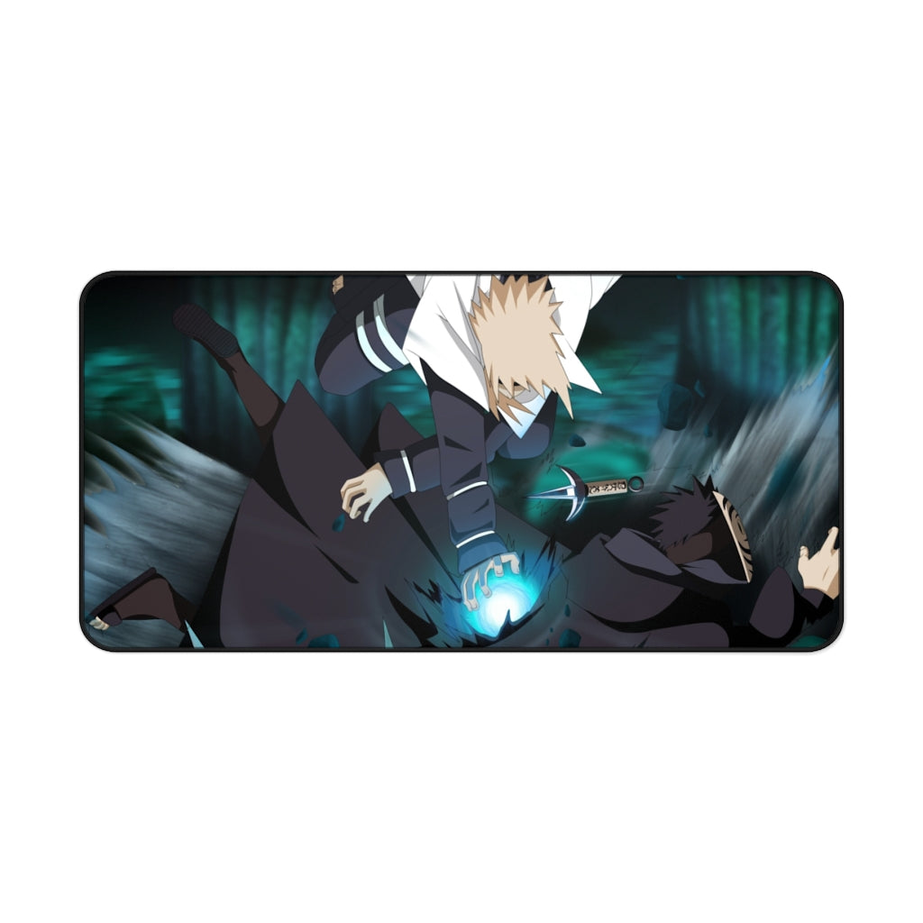 Naruto Anime Mouse Pad / Desk Mat - Minato & Obito - The Mouse Pads Ninja Home Decor