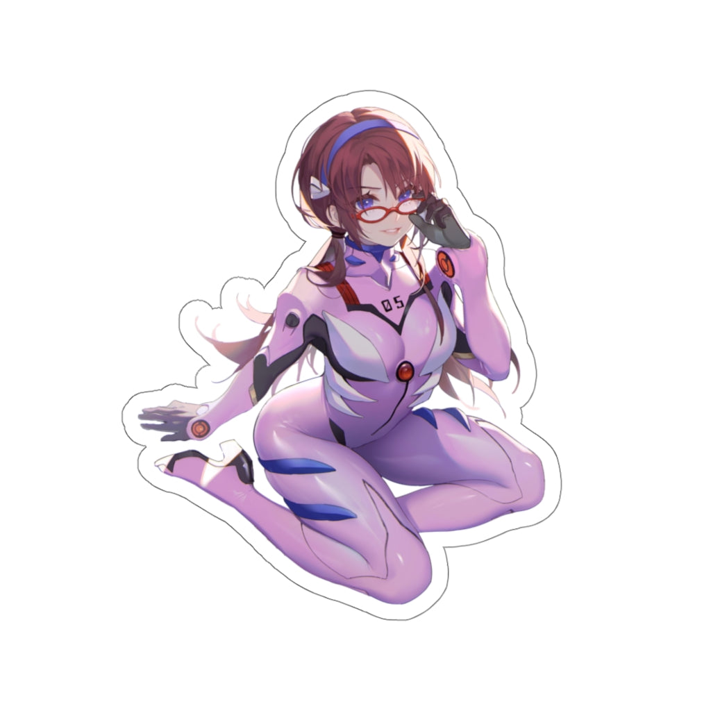 Neon Genesis Evangelion Waterproof Sticker - Pilot Suit Mari Makinami Illustrious - Ecchi Anime Vinyl Decal