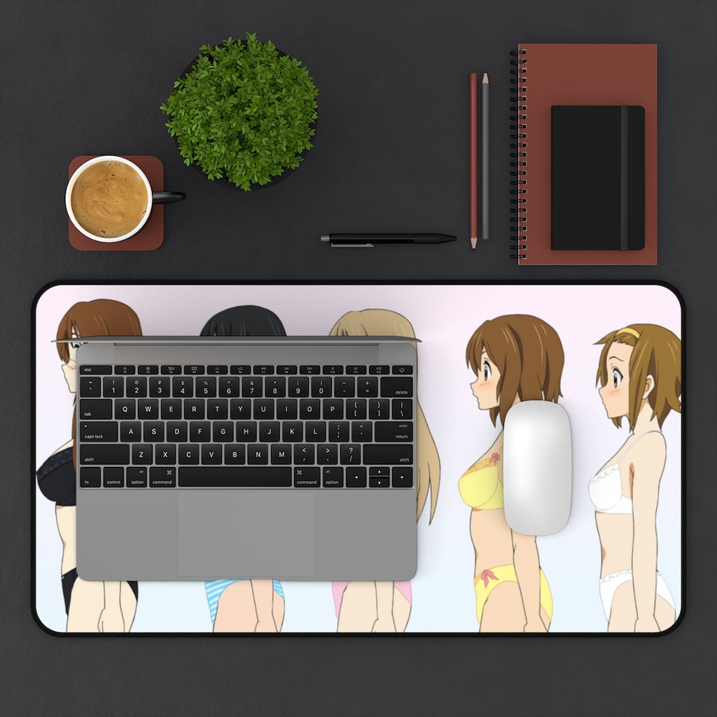 K-ON Boobs Size Bust Chart Mousepad - Non Slip Desk Mat