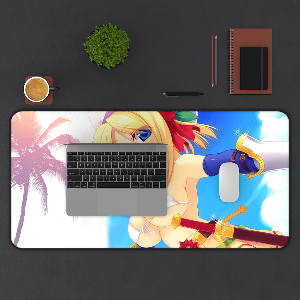 Ragnarok Online Sexy Mousepad - Bikini Lord Knight Gaming Desk Mat - Ecchi Playmat