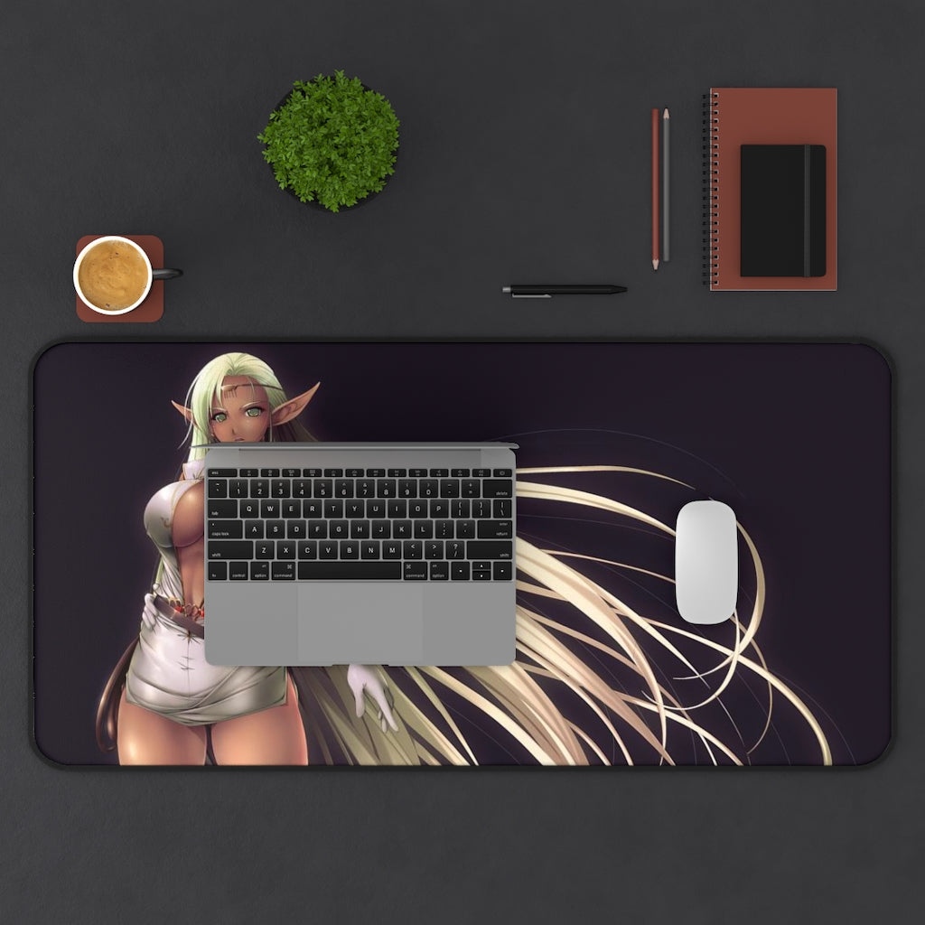 Record Of Lodoss War Sexy Mousepad - Pirotess Anime Desk Mat - Ecchi Playmat