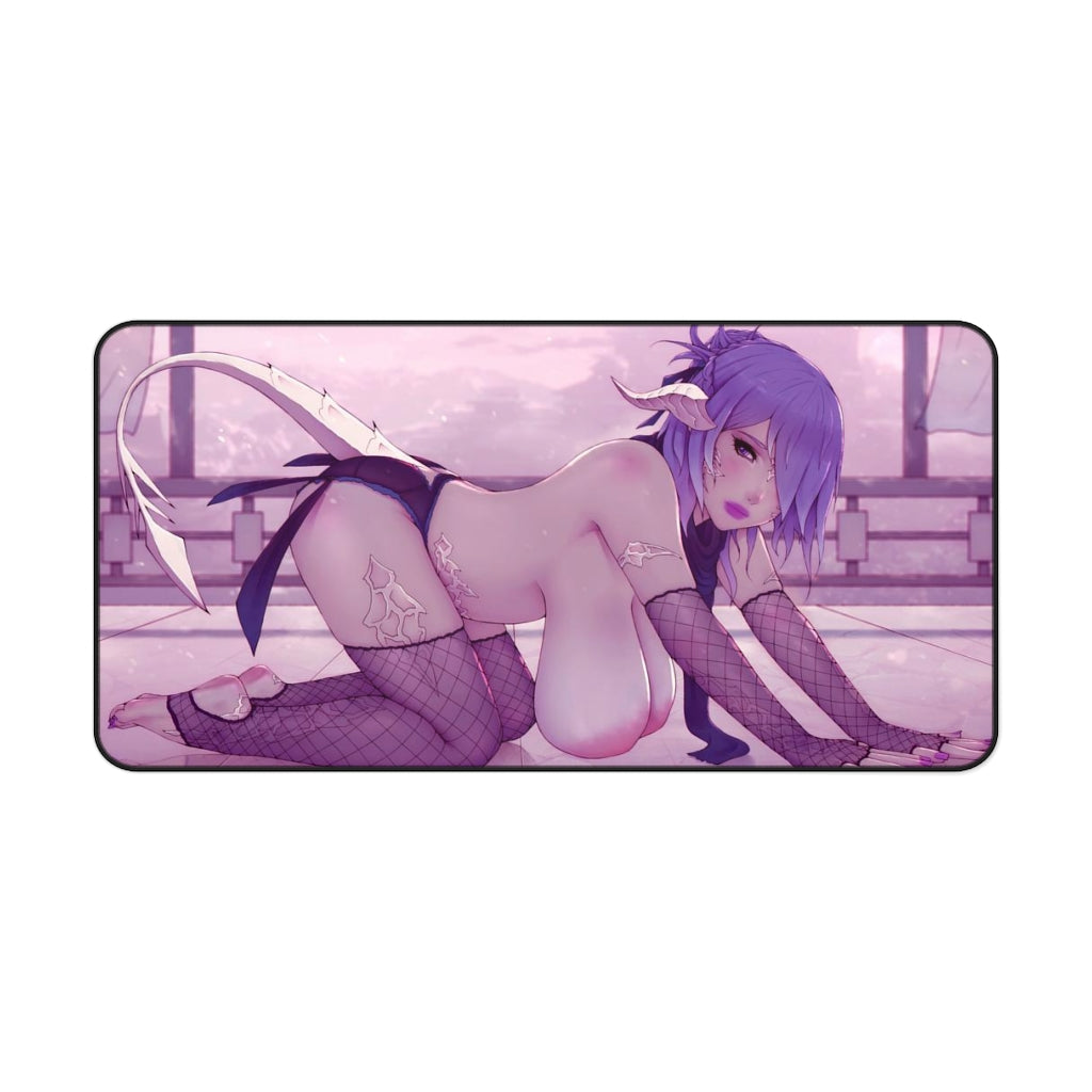 Granblue Fantasy Nude Onsen Waifus Desk Mat - Non Slip Mousepad