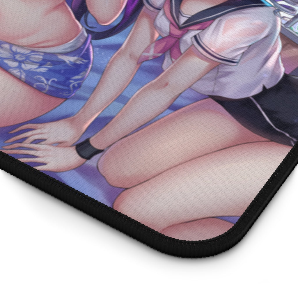 Honkai Impact Sexy Bikini Waifus Gaming Desk Mat - Anime Mousepad - Sexy Girls Playmat