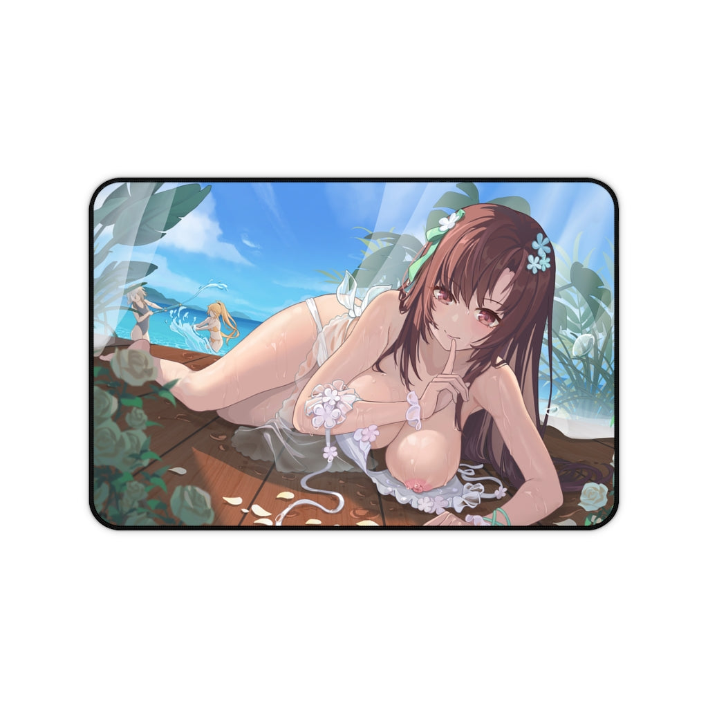 Girls Frontline Ecchi Mousepad - LWMMG Octopus Large Desk Mat - Playmat