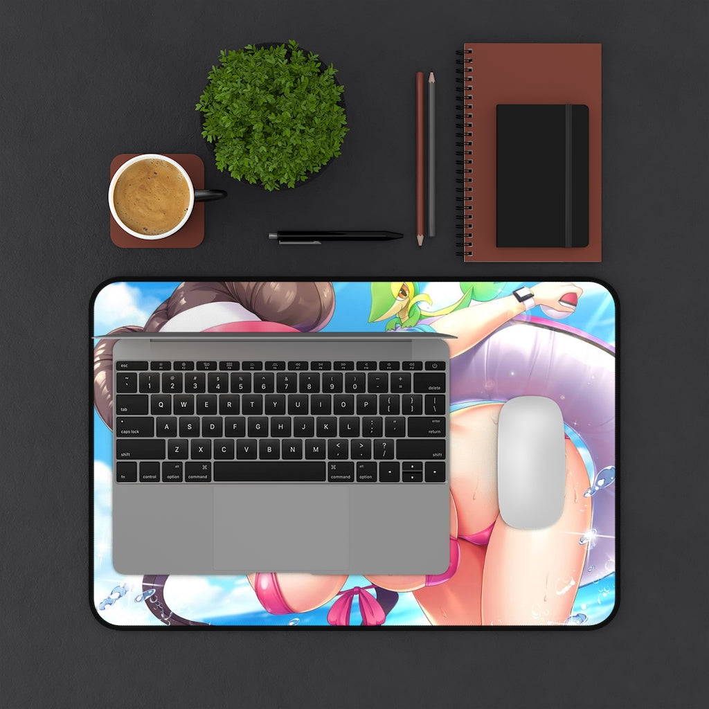 Pokemon Ecchi Mousepad - Big Boobs Rosa - Large Desk Mat - Sexy Pokemon