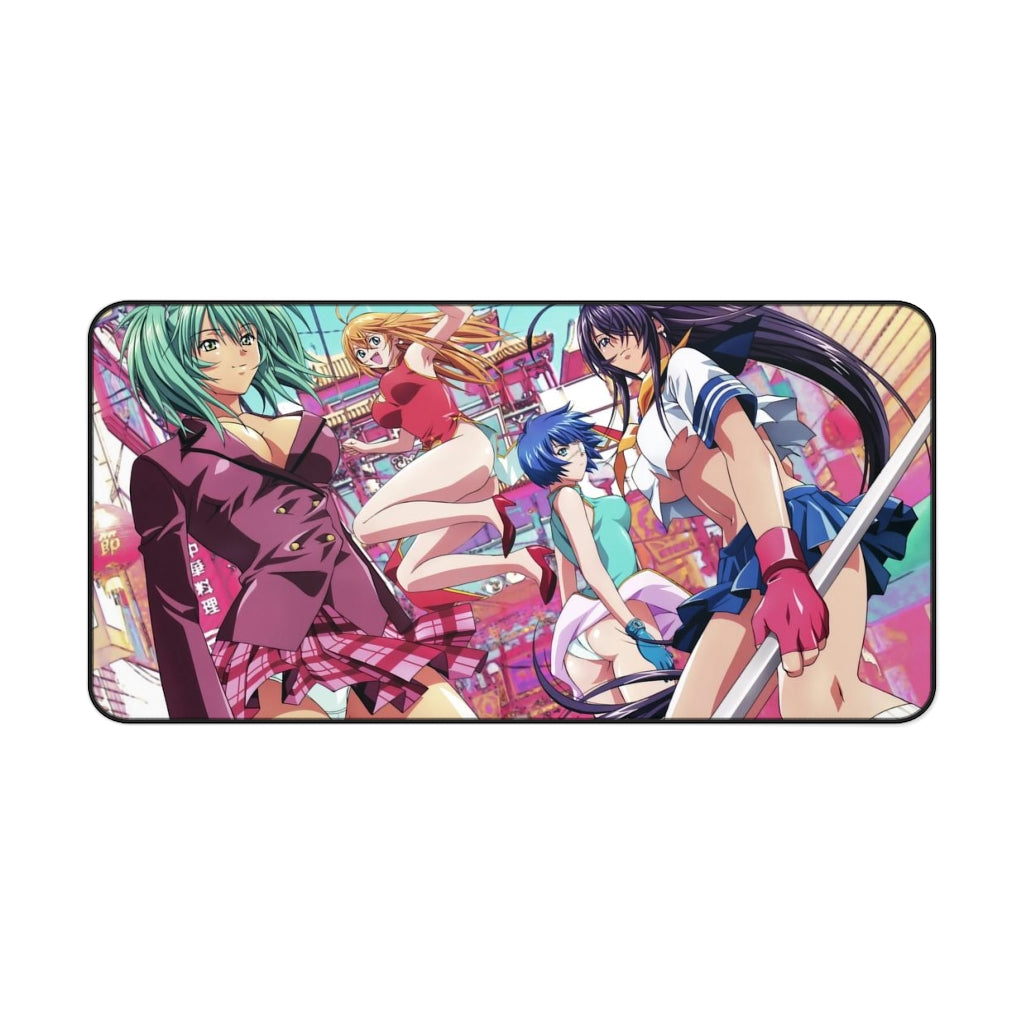 Ikkitousen Sexy Mousepad - Hot Anime Girls Desk Mat - Ecchi Playmat