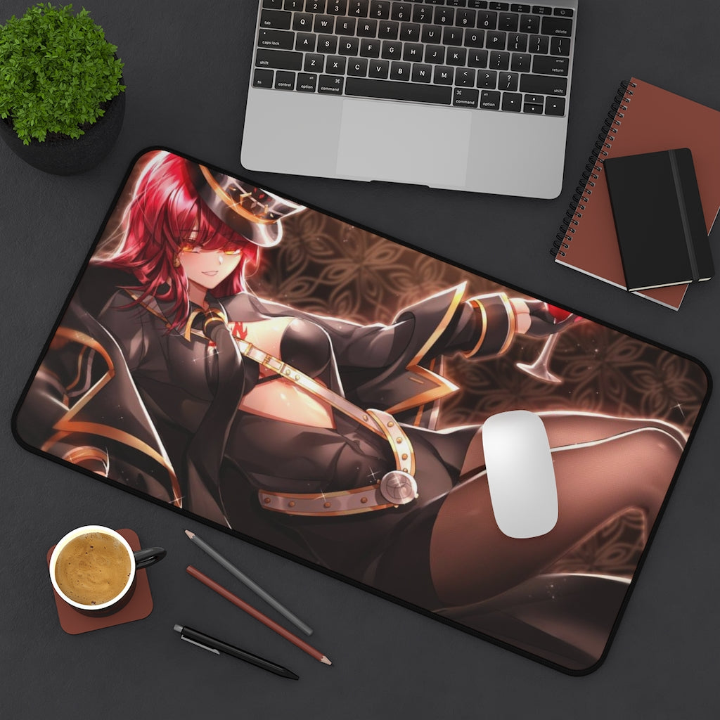 Elsword Sexy Mousepad - Hot Elesis Gaming Desk Mat - Ecchi Playmat