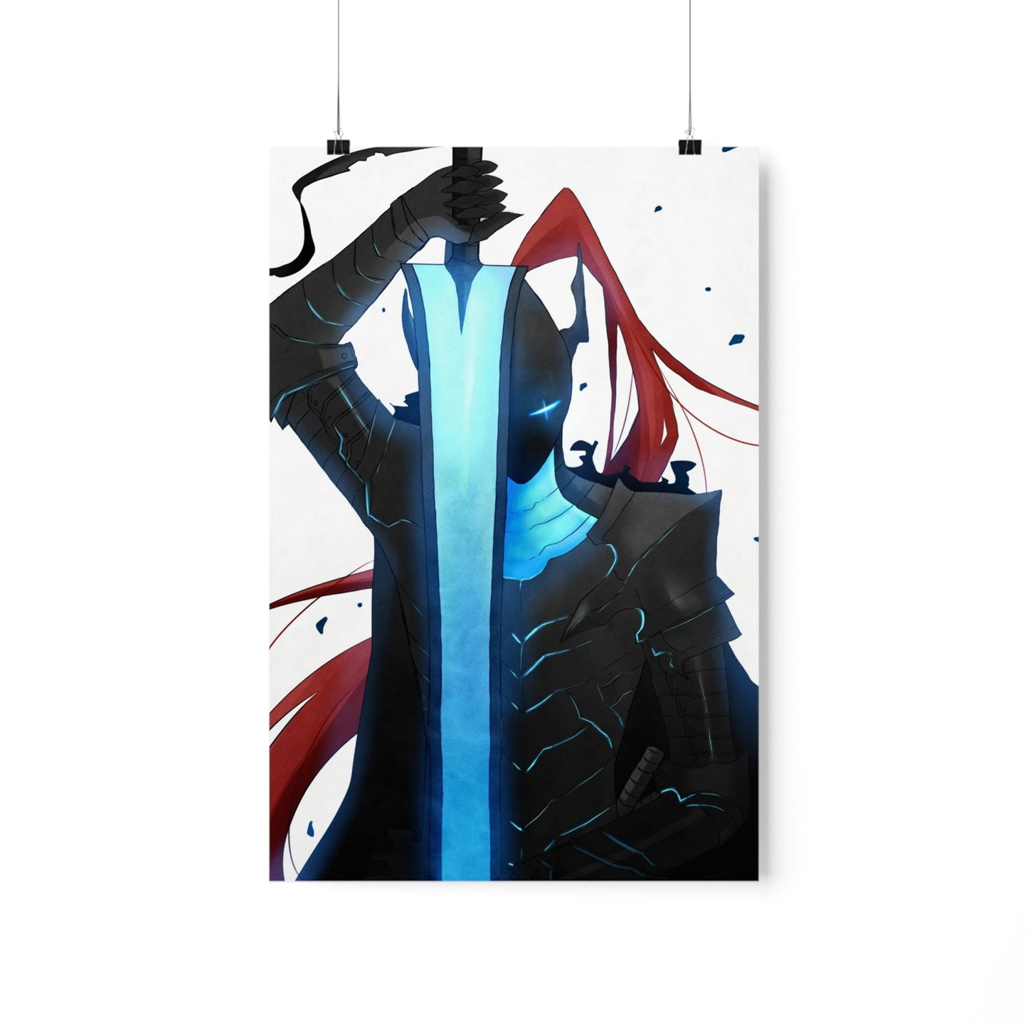 Solo Leveling Poster - Premium Matte Vertical Poster - Igris Anime Wall Art Decor