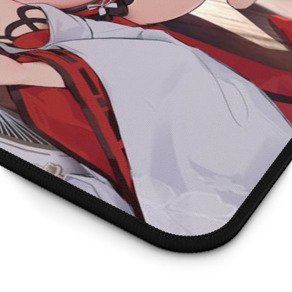 Genshin Impact Sexy Mousepad - Yae Miko Gaming Desk Mat - Ecchi Playmat