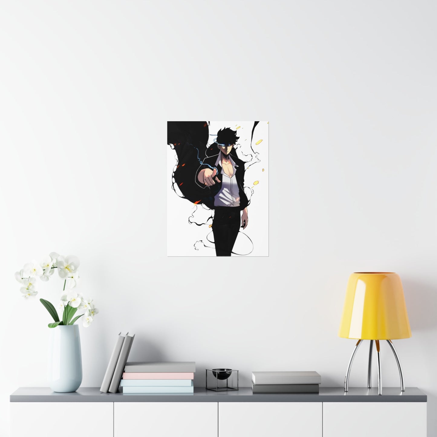 Solo Leveling Poster - Premium Matte Vertical Poster - Sung Jin Woo Anime Manga Poster