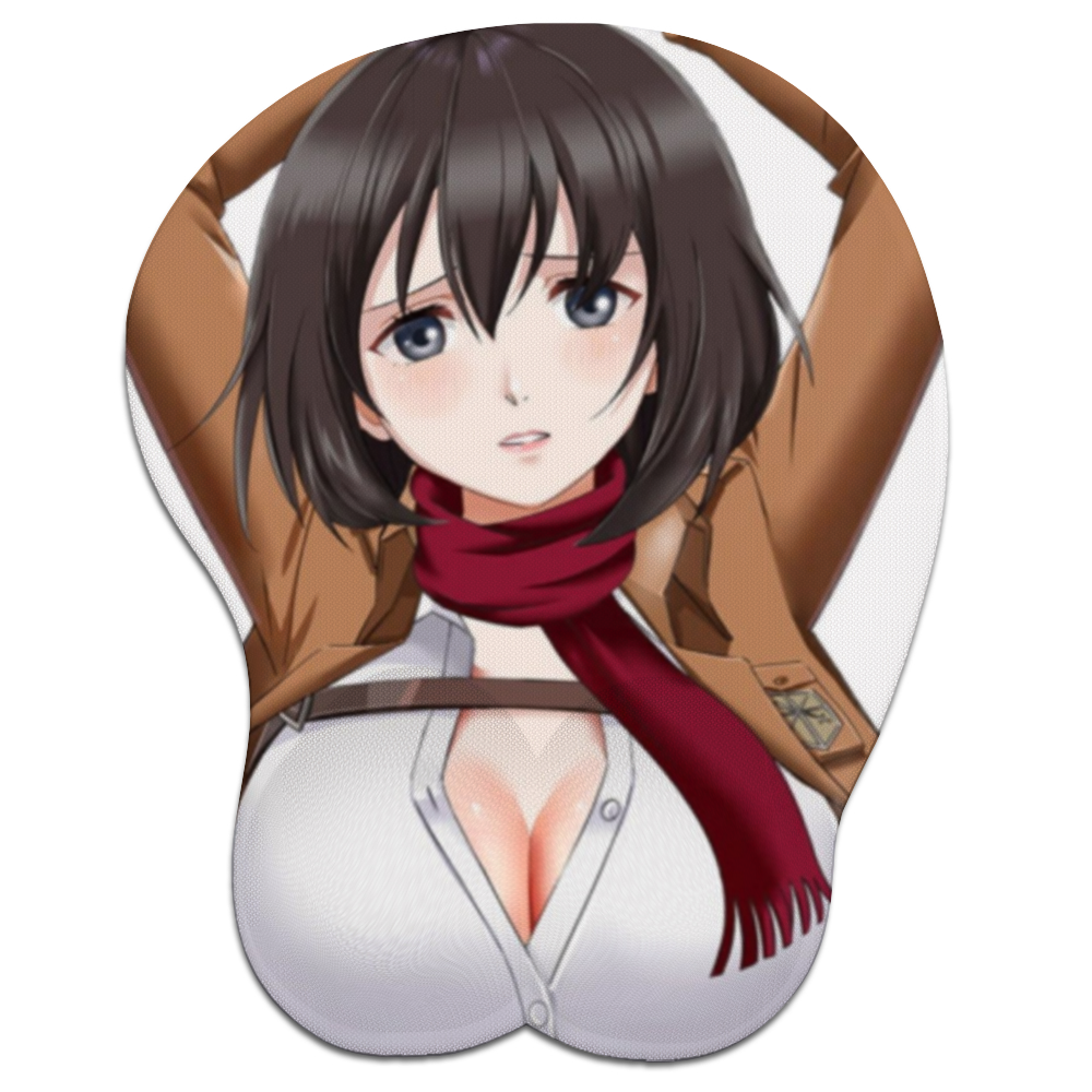 3D Silicone Mousepad | Oppai Mouse Pad | Silicone chest  mousepad