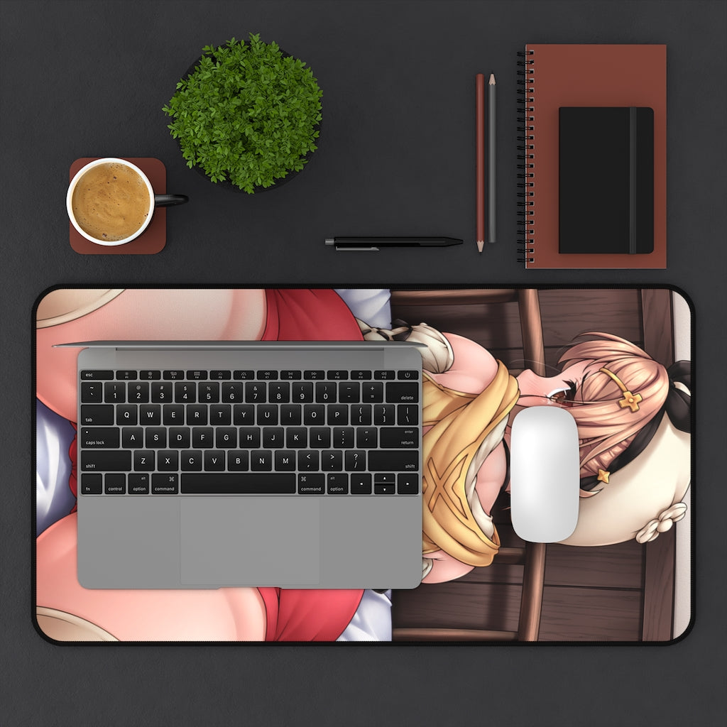 Atelier Ryza Sexy Mousepad - Cute Butt Ass Reisalin Stout Desk Mat - Ecchi Gaming Playmat