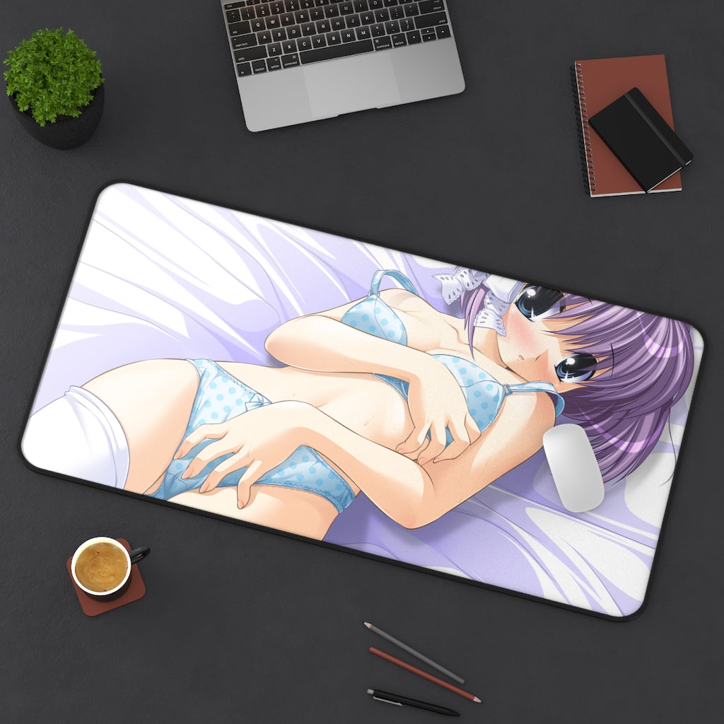 Clannad Sexy Mousepad - Lingerie Fujibayashi Ryou Anime Desk Mat - Ecchi Playmat