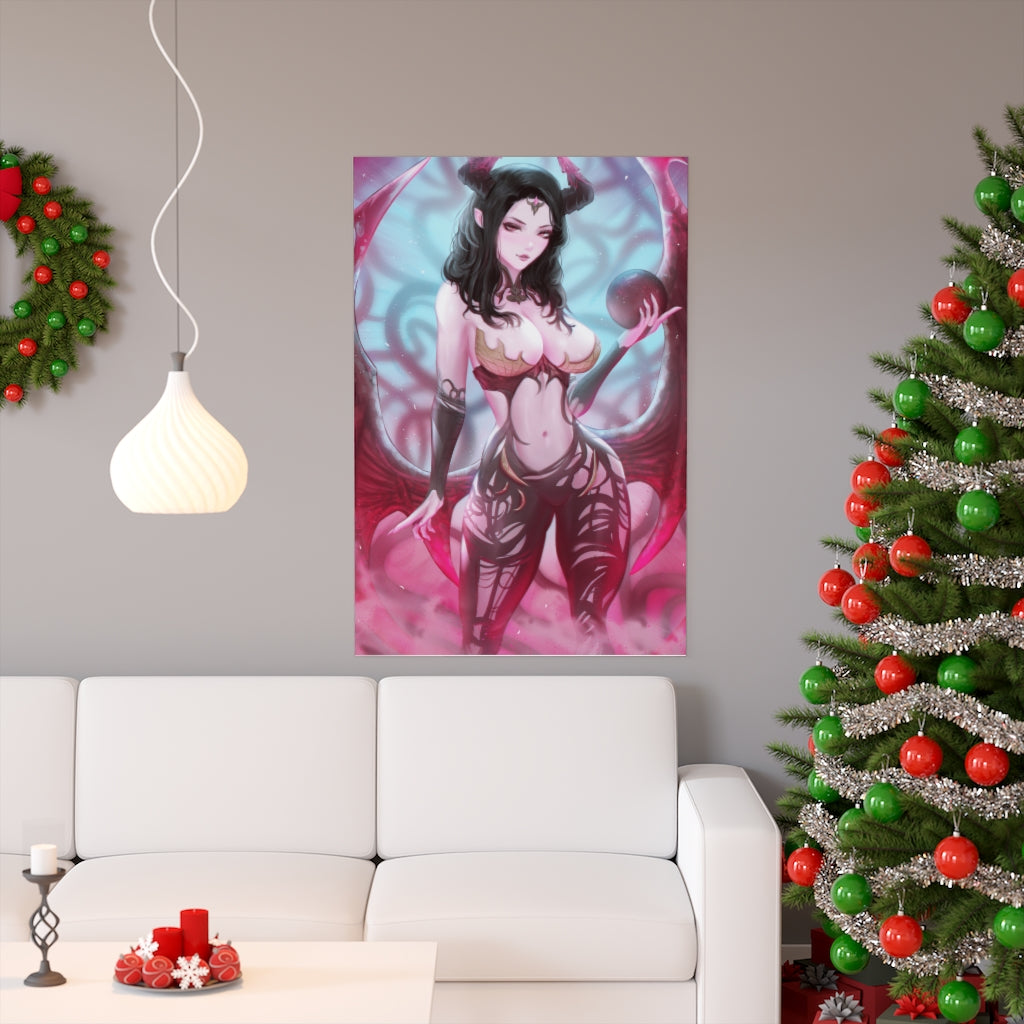 Sexy Vykas Lost Ark Poster - Ecchi Premium Matte Vertical Poster - Adult Wall Art