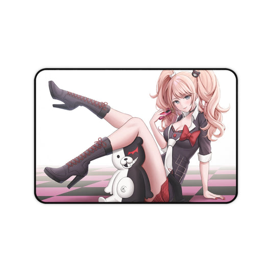 Danganronpa Sexy Mousepad - Junko Enoshima and Monokuma Desk Mat - Ecchi Playmat