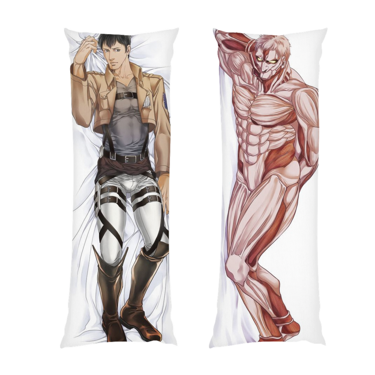 Attack on Titan Body Pillow - Bertholdt Armored Titan Dakimakura - SnK Husbando Anime Body Pillow