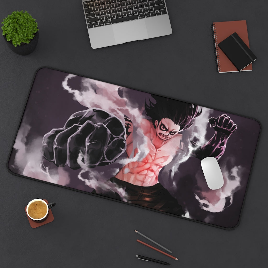 Luffy Snake man - One Piece Large Mouse Pad / Desk Mat - The Mouse Pads Ninja 31" × 15.5" Home Decor