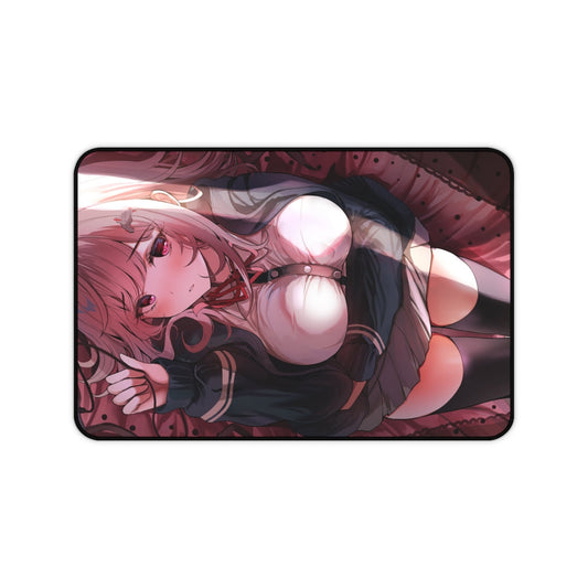 Danganronpa 2 Sexy Mousepad - School Girl Chiaki Nanami Desk Mat - Ecchi Playmat