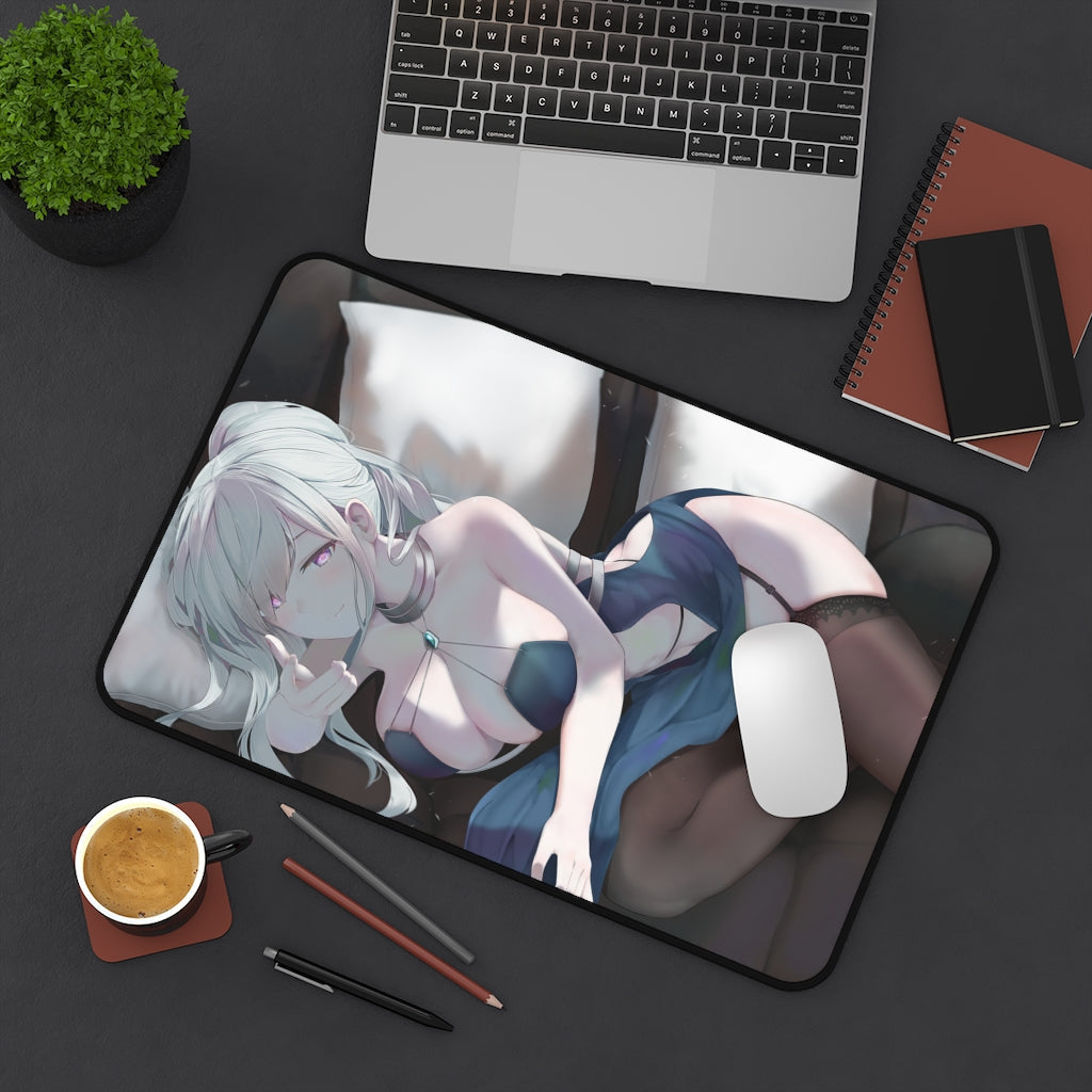 Girls Frontline Ecchi Mousepad - Thick Ak-12 Large Desk Mat - Playmat