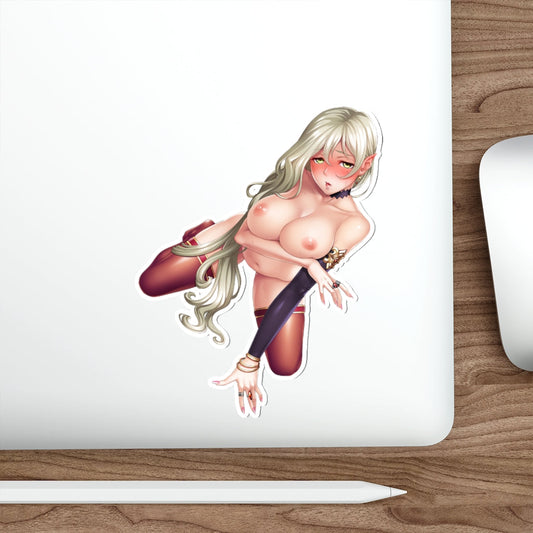 Taimanin Asagi Nude Katejina Ecchi Vinyl Decal Waterproof Sticker - Ecchi Vinyl Decal