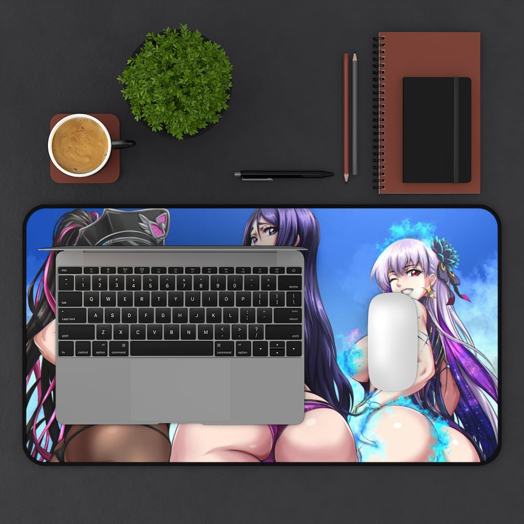 Sexy Bikinis Kiara Minamoto and Kama Fate Grand Order Desk Mat - Non Slip Mousepad