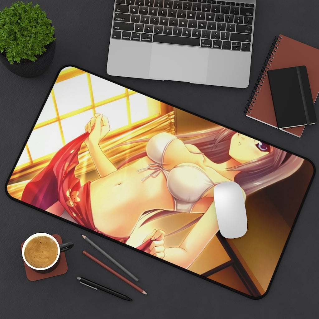 Clannad Sexy Mousepad - Sakagami Tomoyo Bikini Anime Desk Mat - Ecchi Playmat