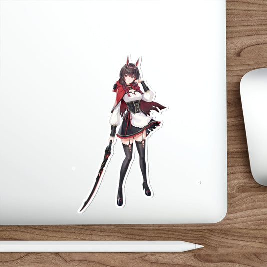 Punishing Gray Raven Sexy Maid Lucia Waterproof Sticker - Ecchi Vinyl Decal