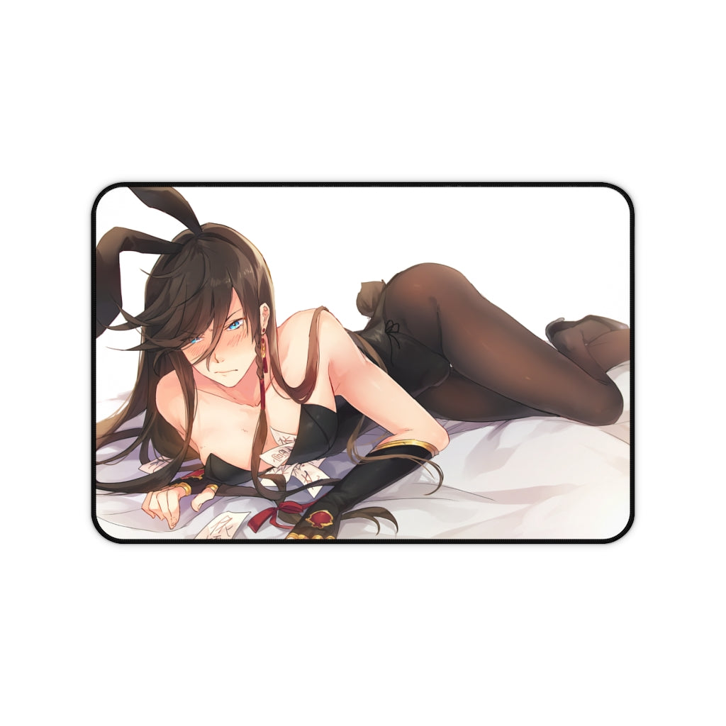 Touken Ranbu Izumi no Kami Kanesada GenderSwap Bunny Girl Desk Mat - Non Slip Mousepad