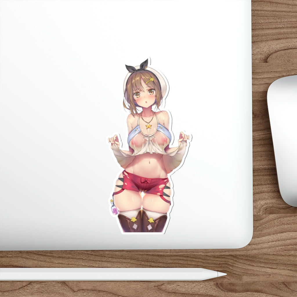 Atelier Ryza Sexy Waifu Reisalin Stout Waterproof Sticker - Ecchi Vinyl Decal