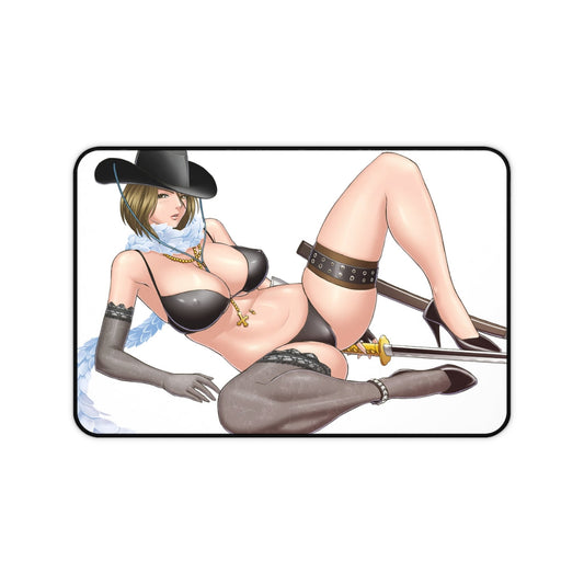 Aya Oneechanbara Bikini Desk Mat - Non Slip Mousepad