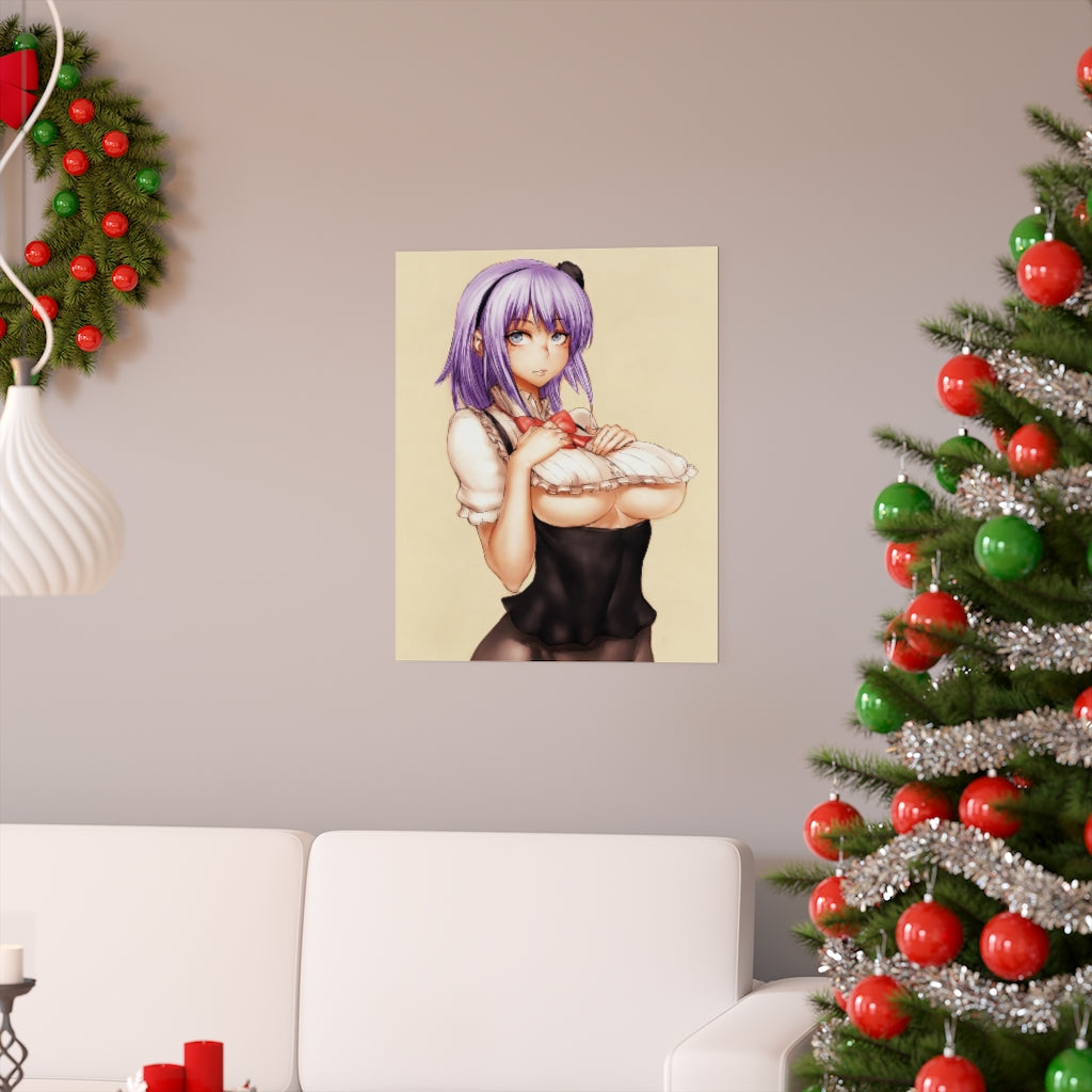 Shidare Hotaru Dagashi Kashi Poster - Lewd Premium Matte Vertical Poster - Adult Wall Art