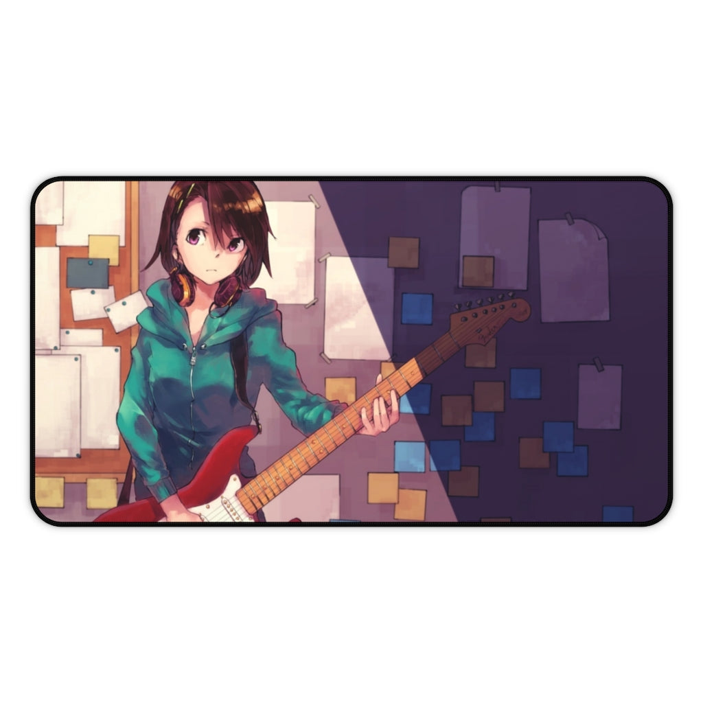 Kawai Anime Girls Mouse Pads - Guitar girl - The Mouse Pads Ninja 12" × 22" Home Decor