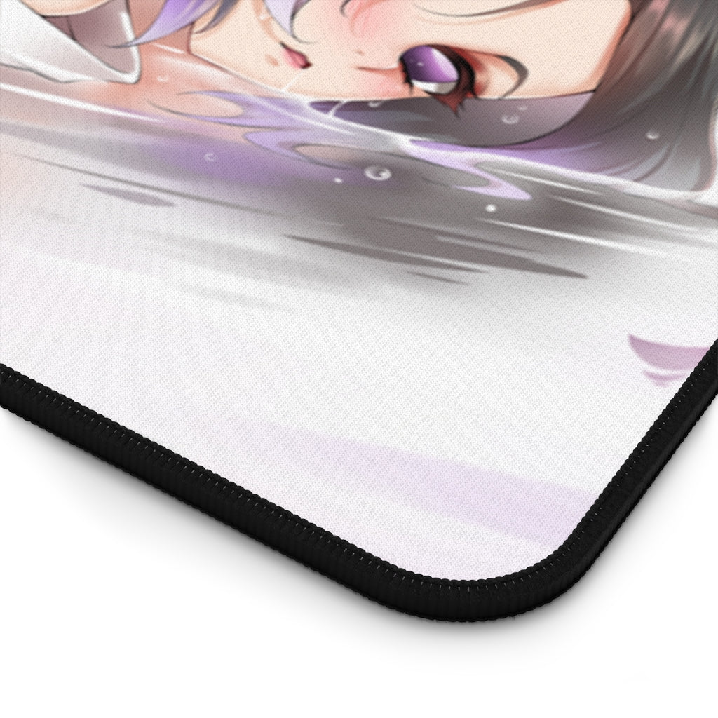 Demon Slayer Kochou Shinobu Nude Bondage Desk Mat - Non Slip Mousepad