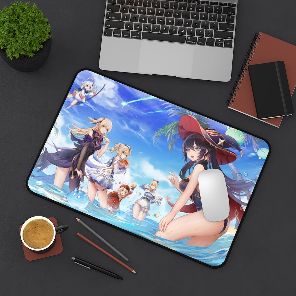 Genshin Impact Sexy Mousepad - Hot Cast Gaming Desk Mat - Ecchi Playmat