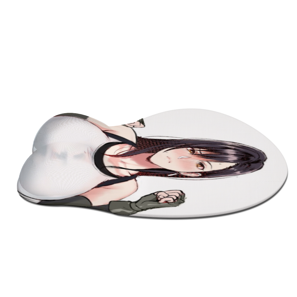 3D Silicone Mousepad | Oppai Mouse Pad | Silicone chest  mousepad