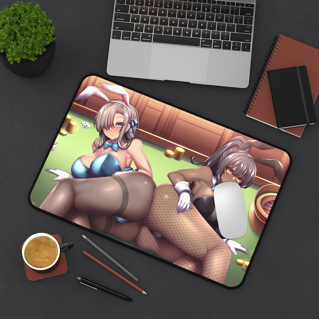 Blue Archive Ecchi Mousepad - Sexy Bunny Girl Waifus Large Desk Mat - Playmat