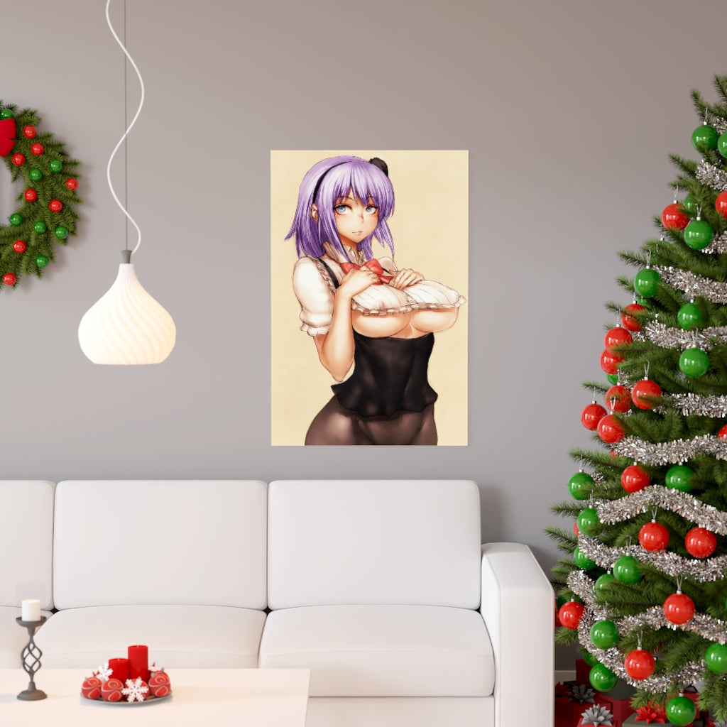 Shidare Hotaru Dagashi Kashi Poster - Lewd Premium Matte Vertical Poster - Adult Wall Art