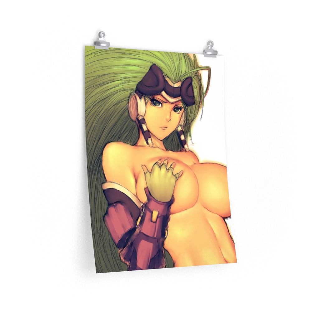 Aschen Brodel Super Robot Wars Poster - Lewd Premium Matte Vertical Poster - Adult Wall Art