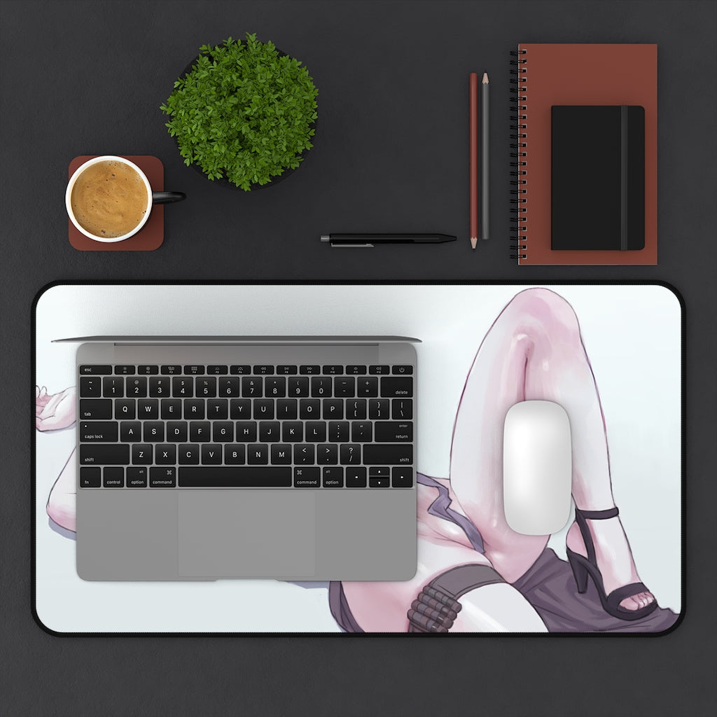 Naruto Sexy Nude Boobs Shizune Desk Mat - Non Slip Mousepad