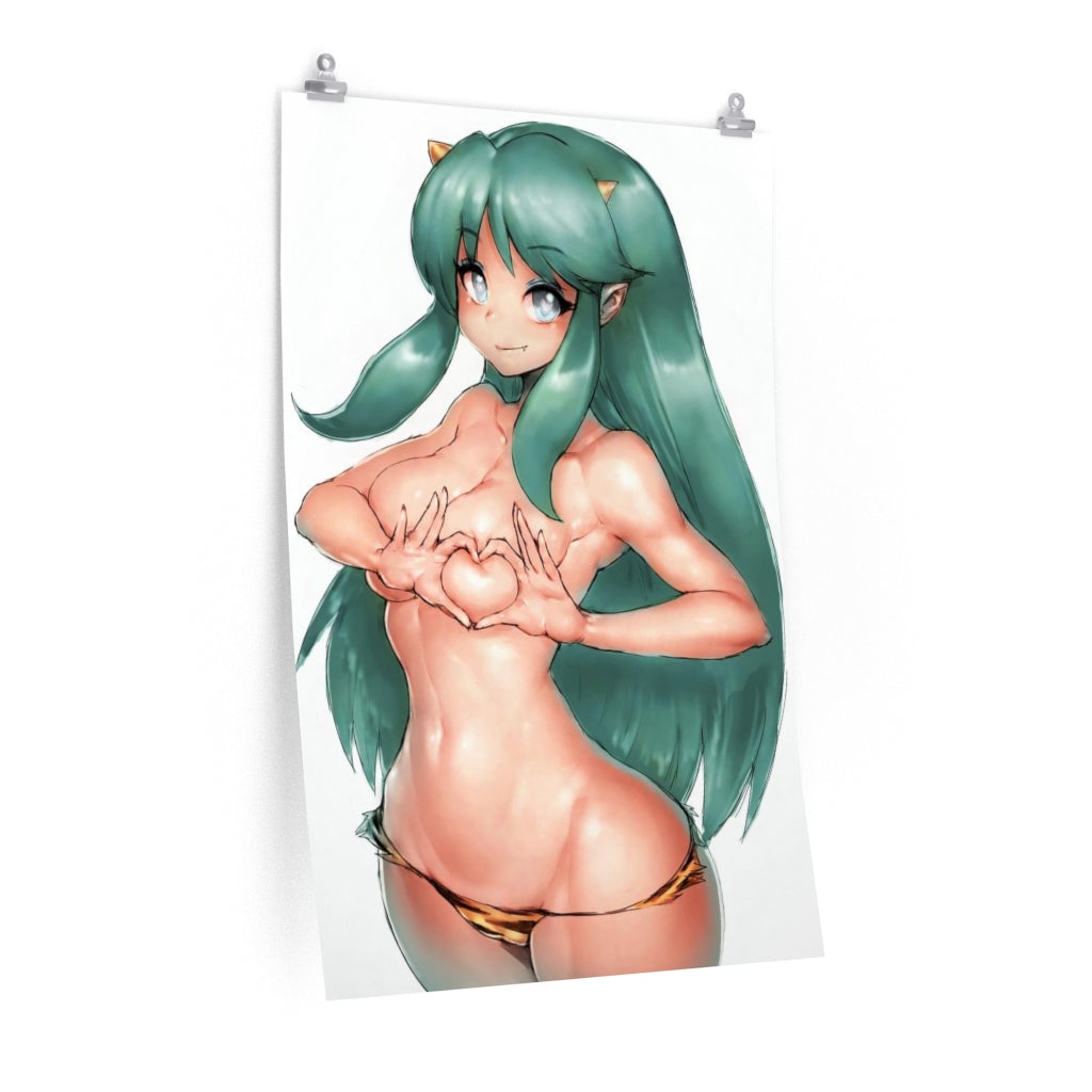 Lum Urusei Yatsura Poster - Lewd Premium Matte Vertical Poster - Adult Wall Art