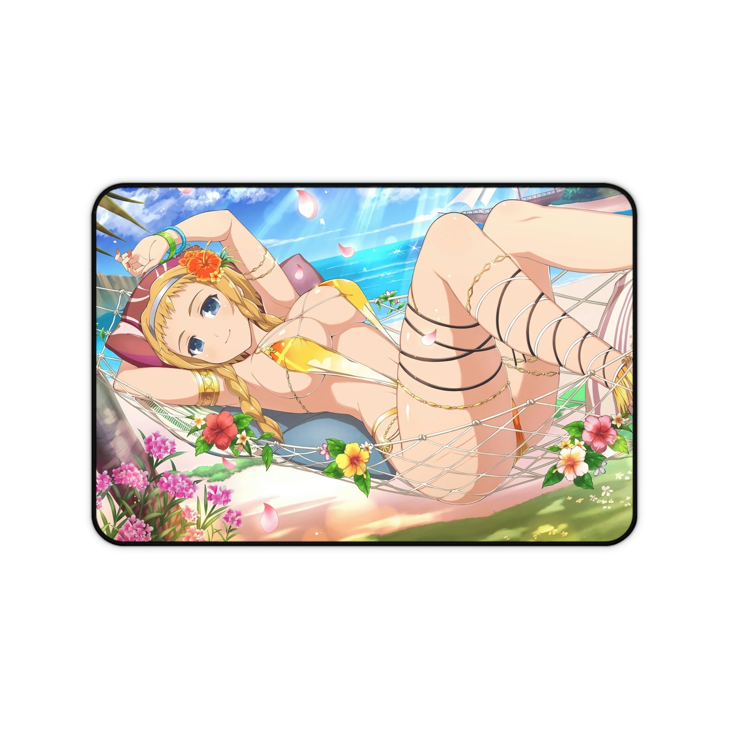 Sexy Leina Queen's Blade Desk Mat - Non Slip Gaming Mousepad