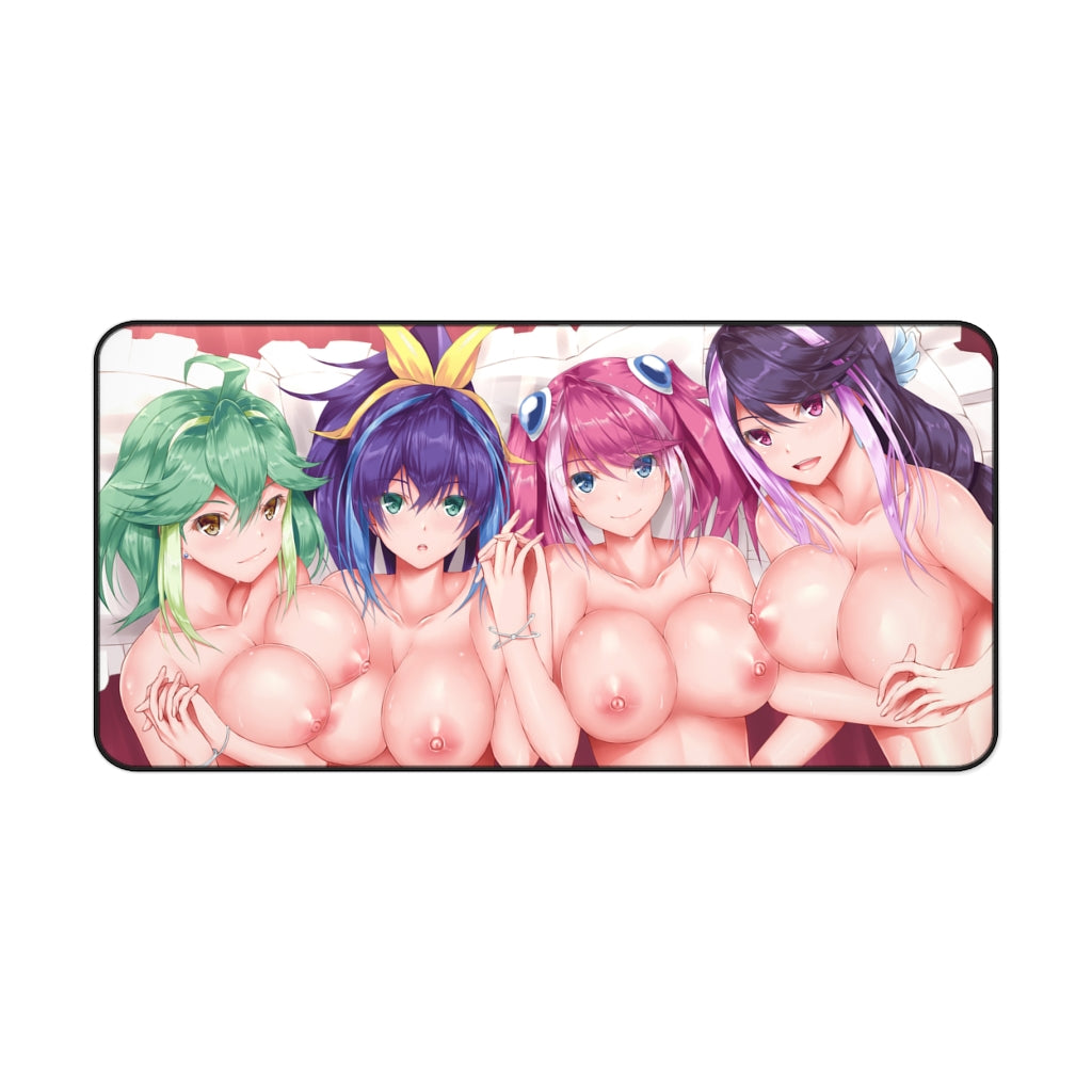 Nude Tits Bracelet Girls Yugioh Desk Mat - Lewd Mousepad - Sexy Anime Girls Playmat