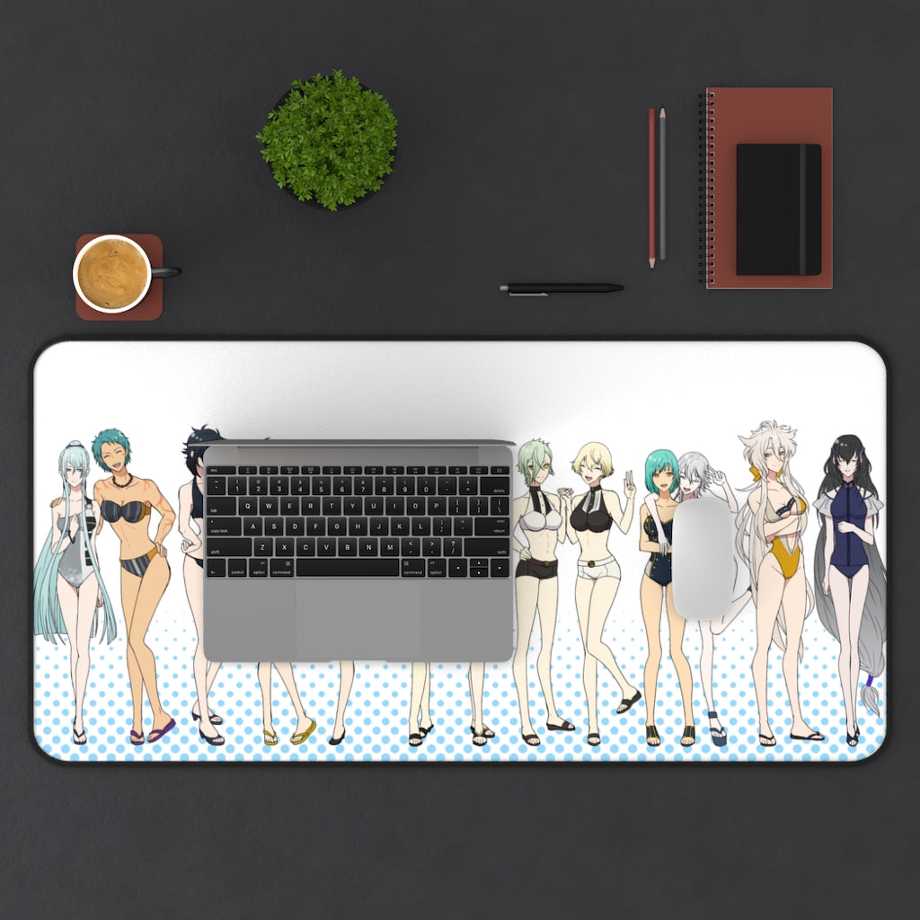 Touken Ranbu Sexy Bikini Waifus Desk Mat - Non Slip Mousepad - Sexy Girl Playmat