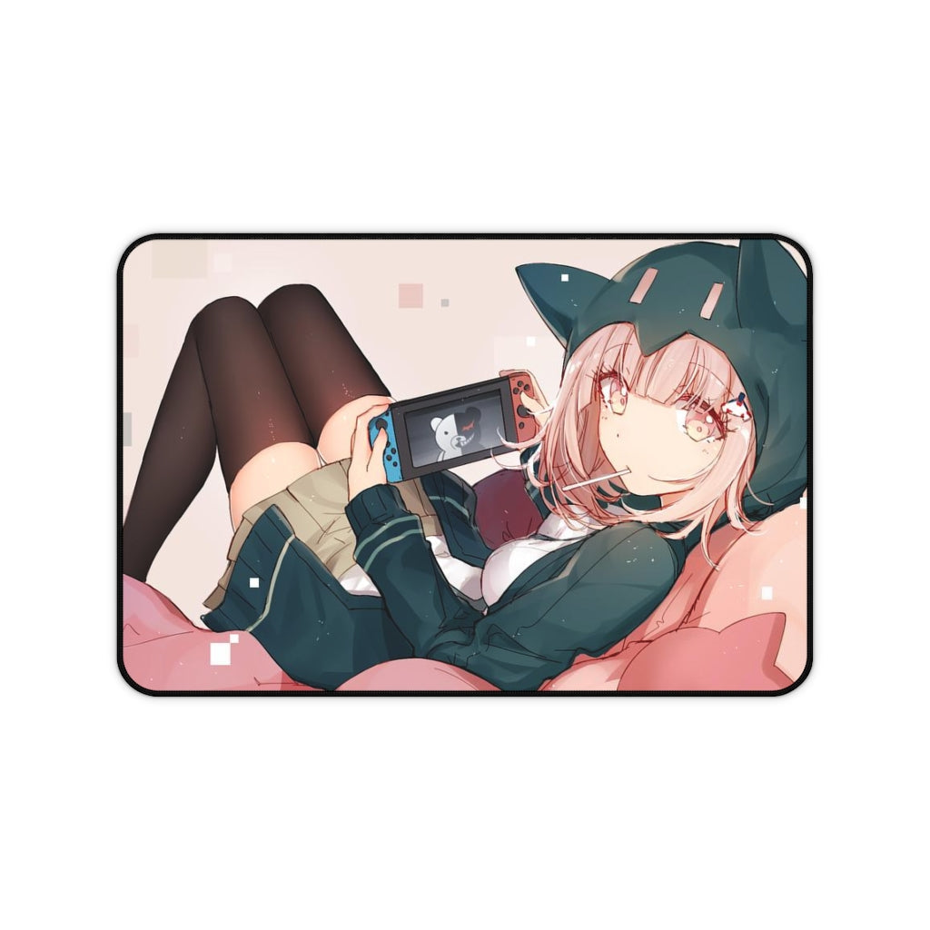 Danganronpa Sexy Mousepad - Gamer Girl Chiaki Nanami Desk Mat - Ecchi Playmat